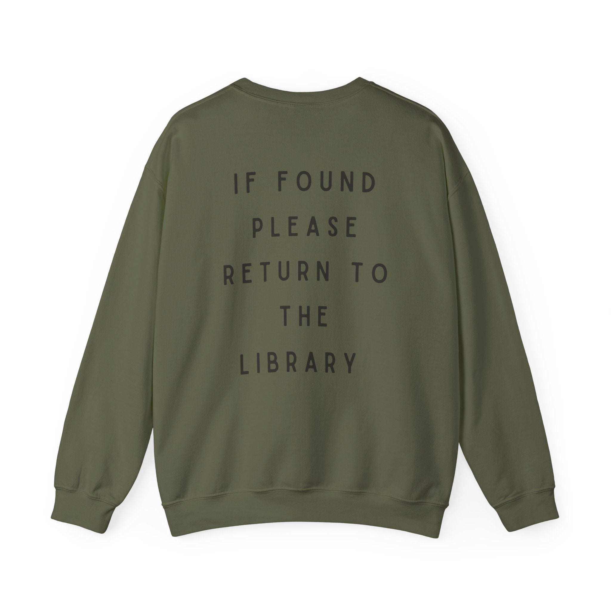 Return to Library sweatshirt