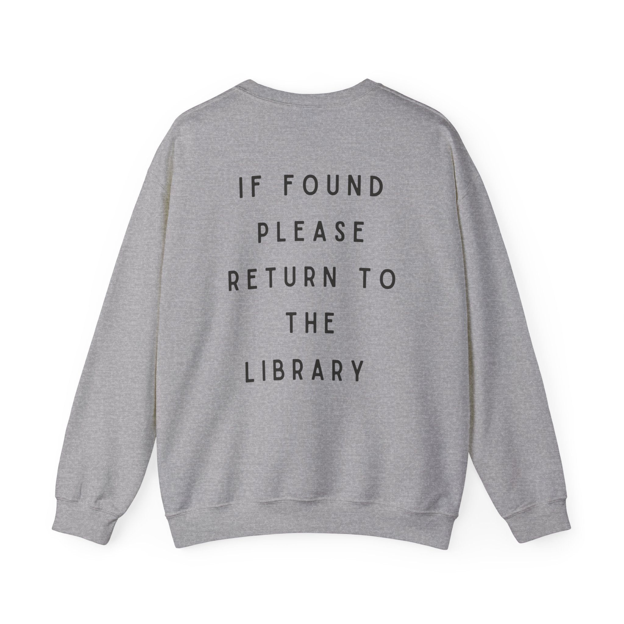 Return to Library sweatshirt
