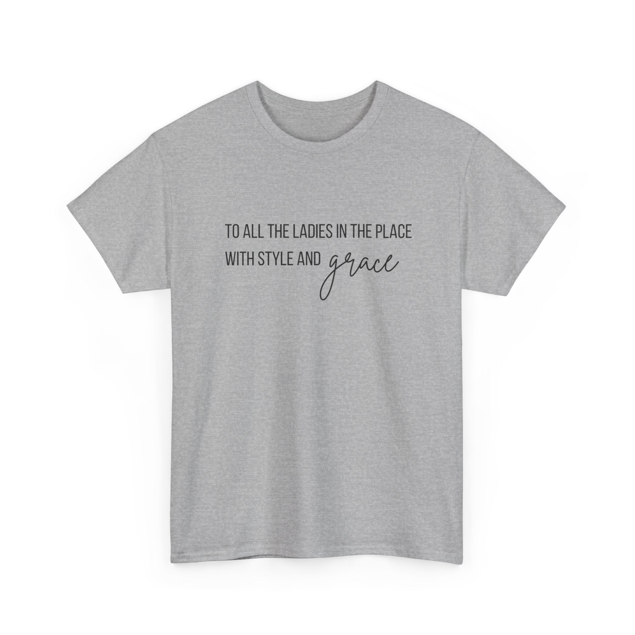 With style and grace Cotton Tee