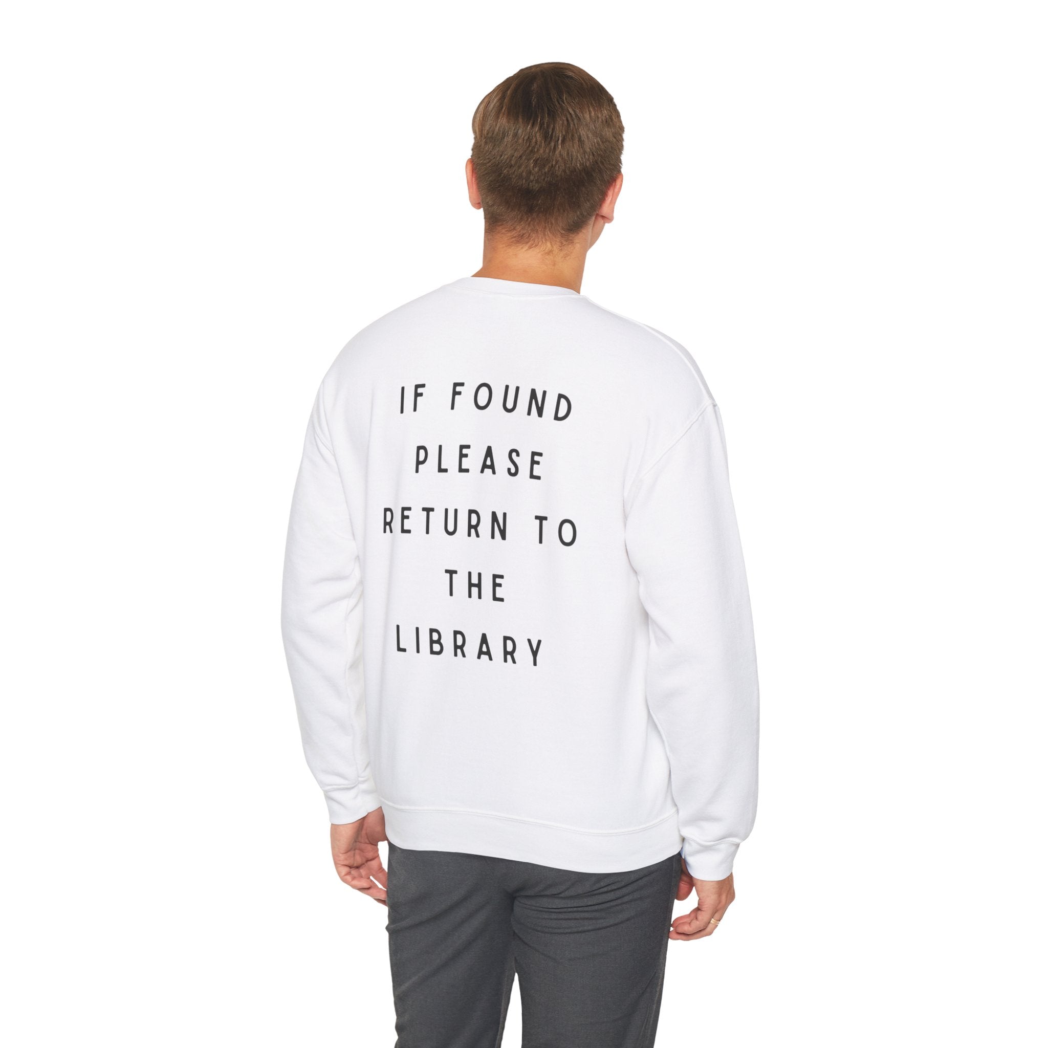 Return to Library sweatshirt