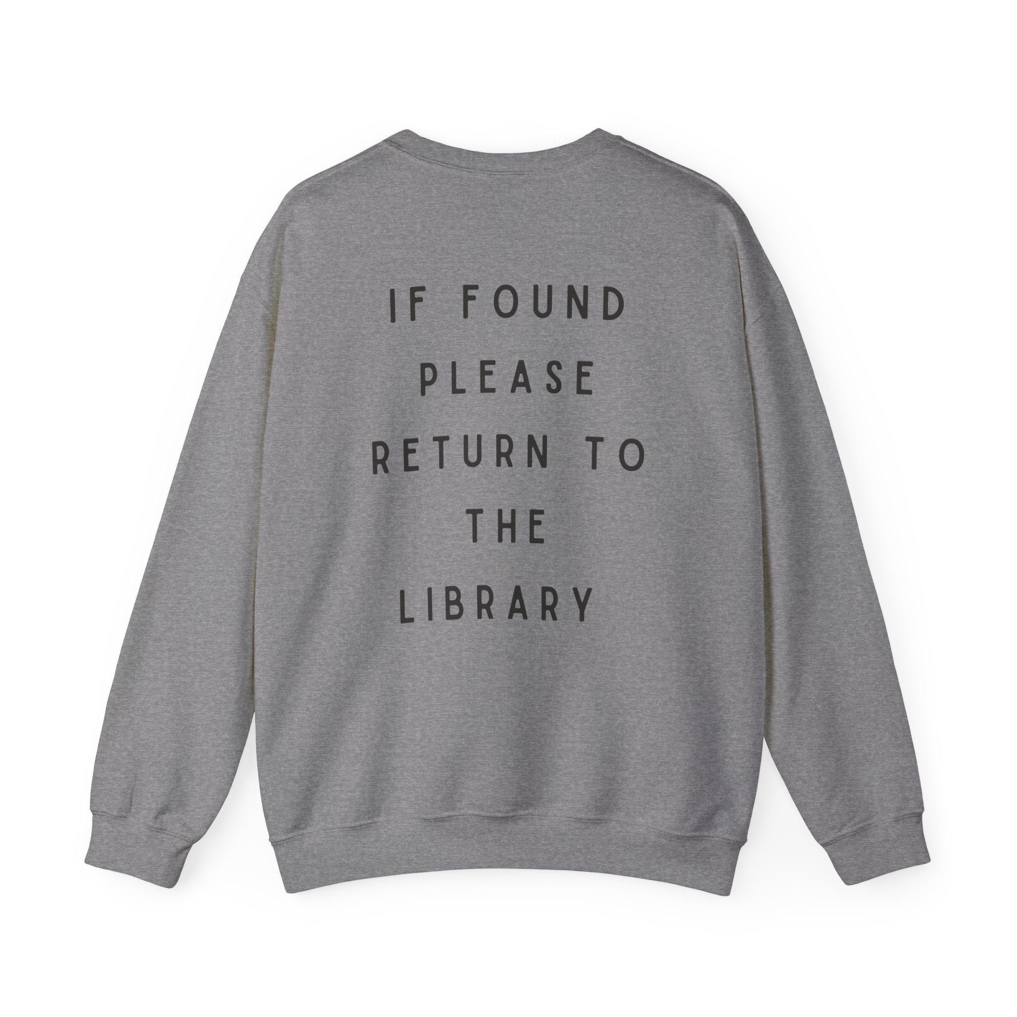 Return to Library sweatshirt