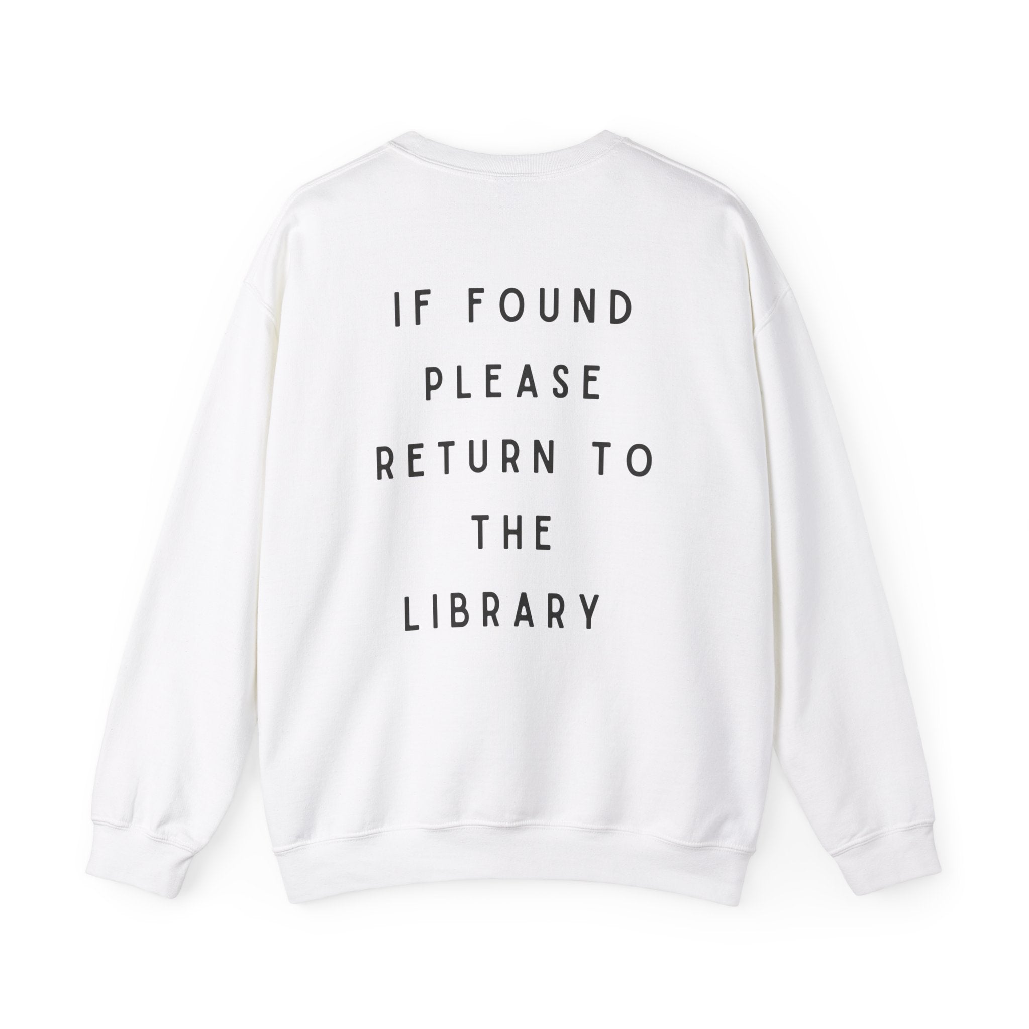 Return to Library sweatshirt