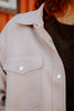 Snap & Suede Shacket
