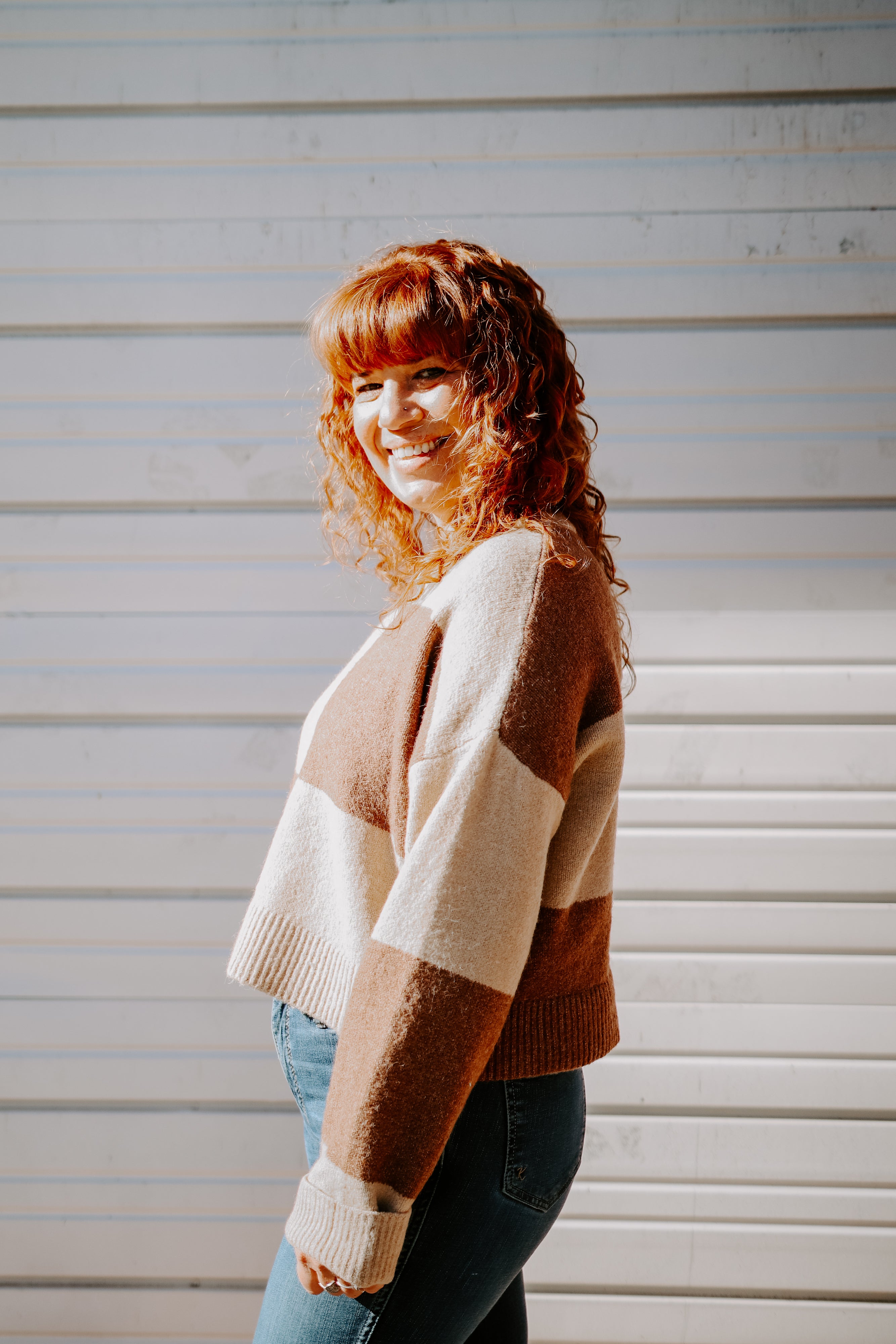 Toffee & Cream Sweater