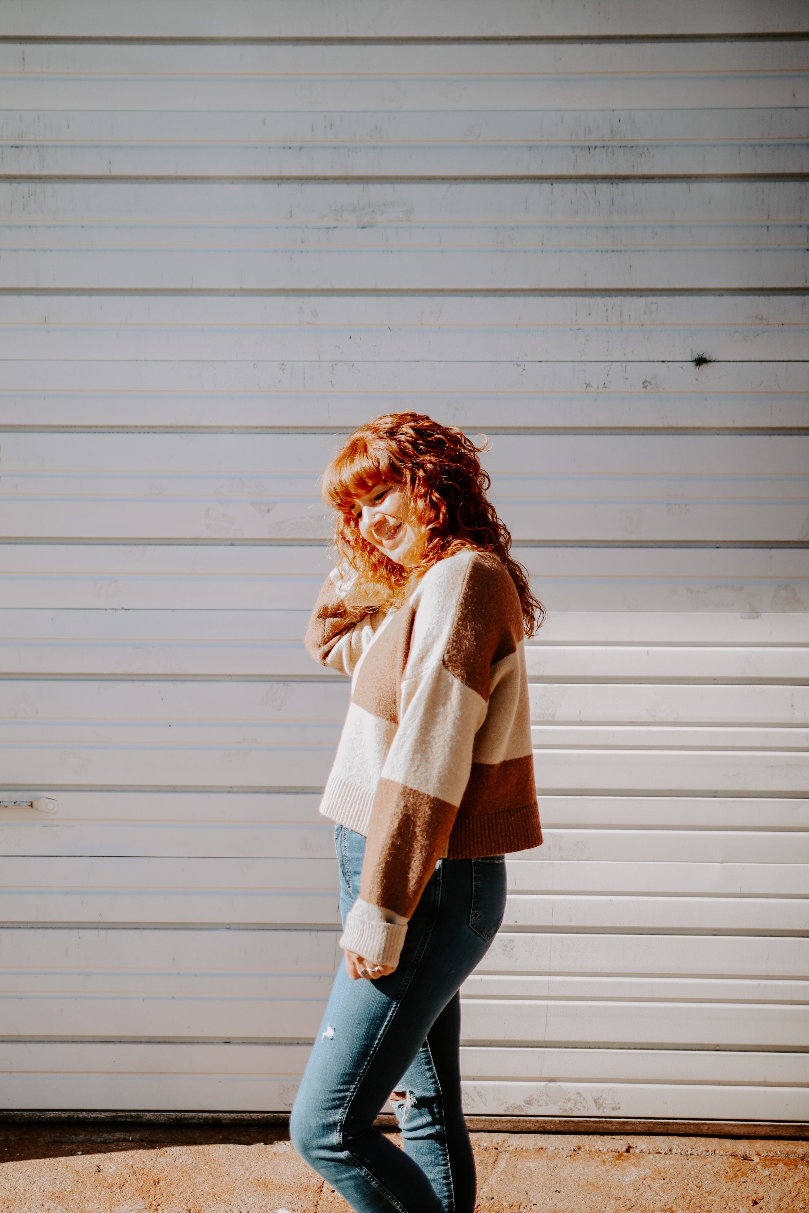 Toffee & Cream Sweater