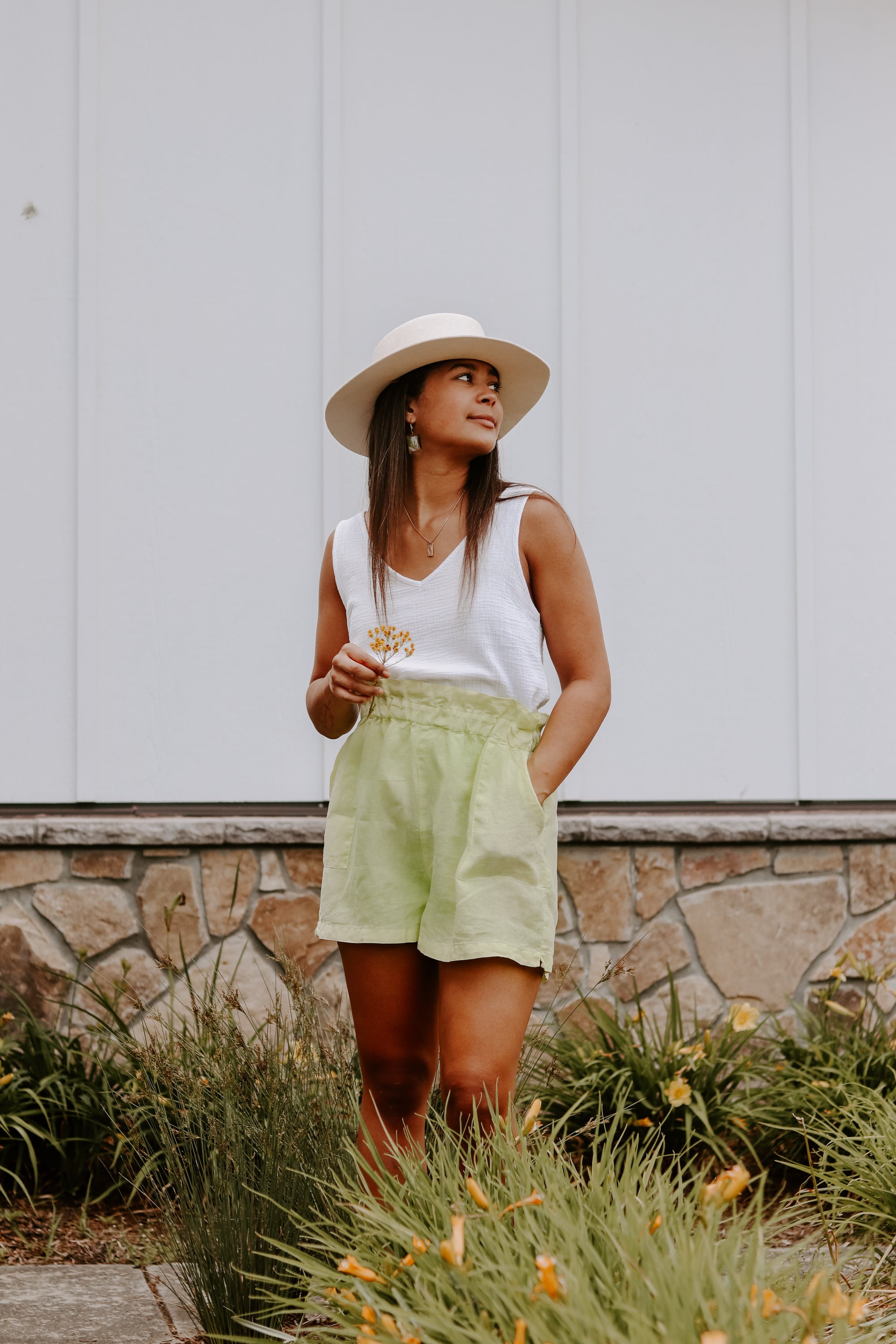 Jackie Shorts (Linen)