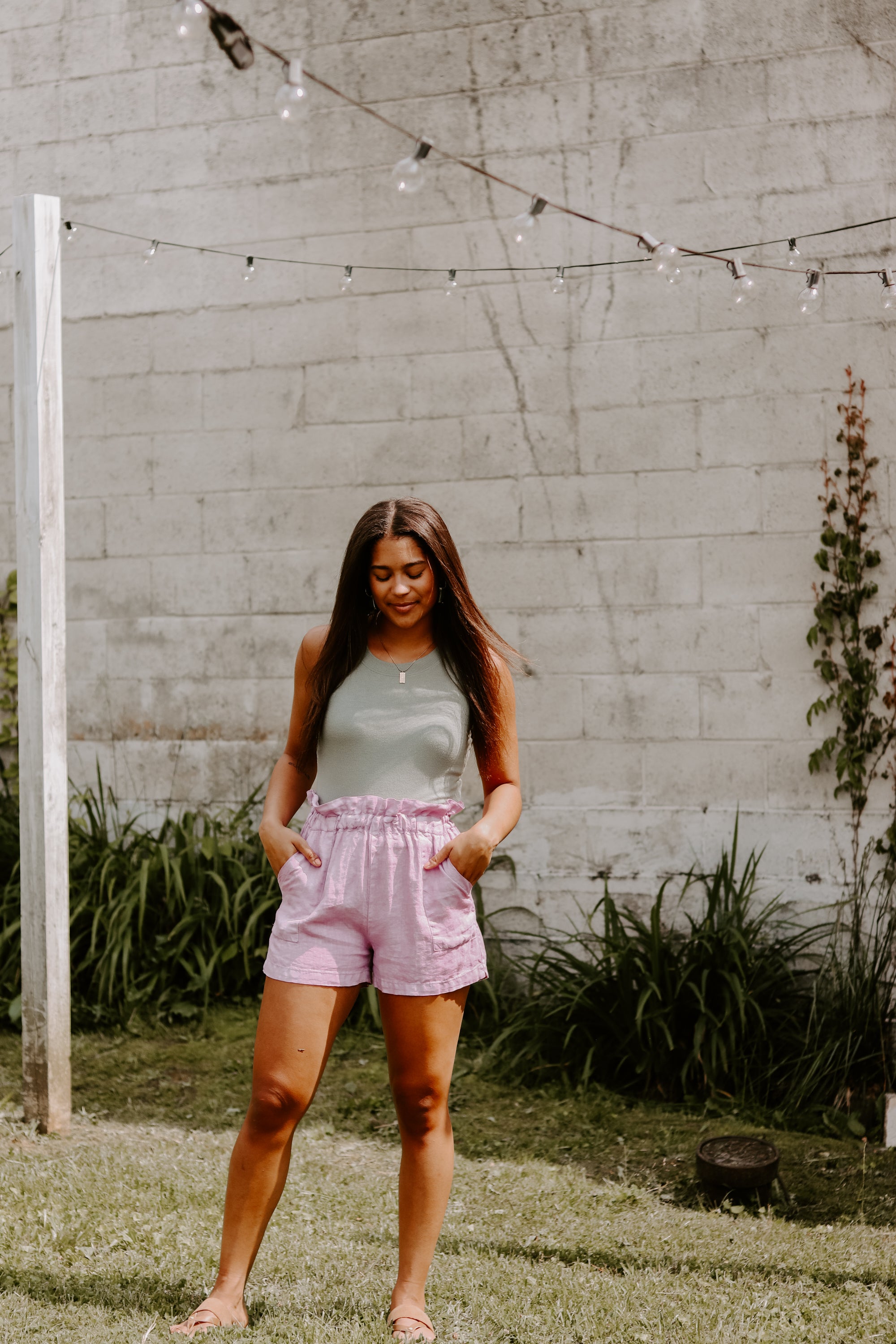 Jackie Shorts (Linen)