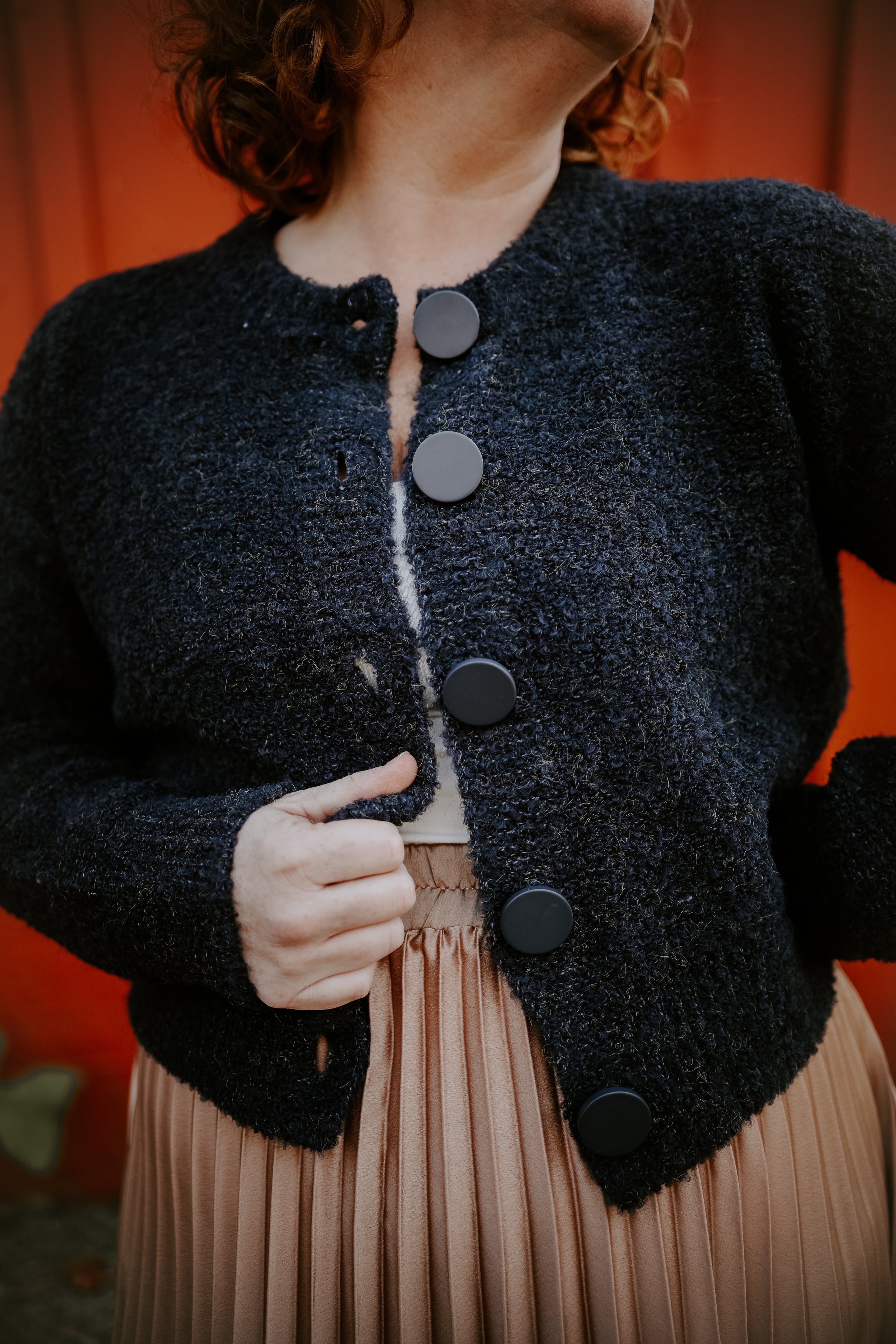 Navy Haven Cardigan