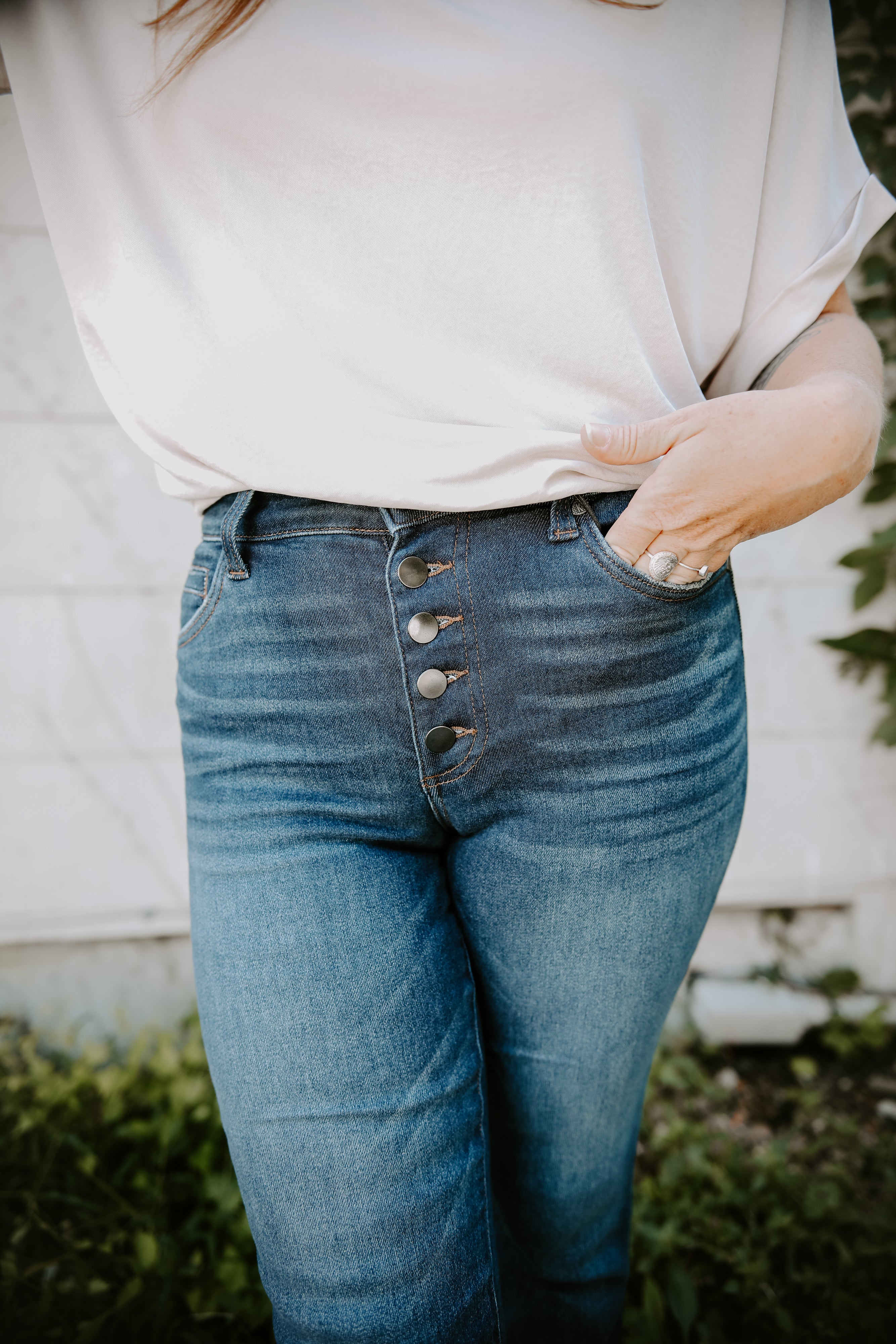 Natalie High Rise Bootcut Jeans