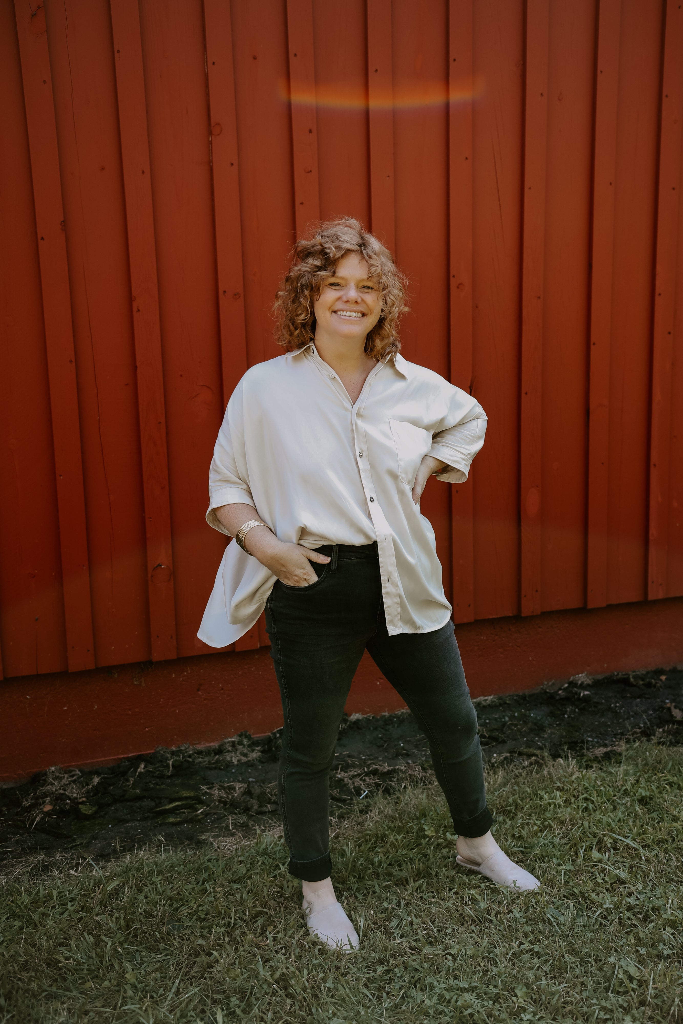 Donna High Rise Jeans (Complexion)