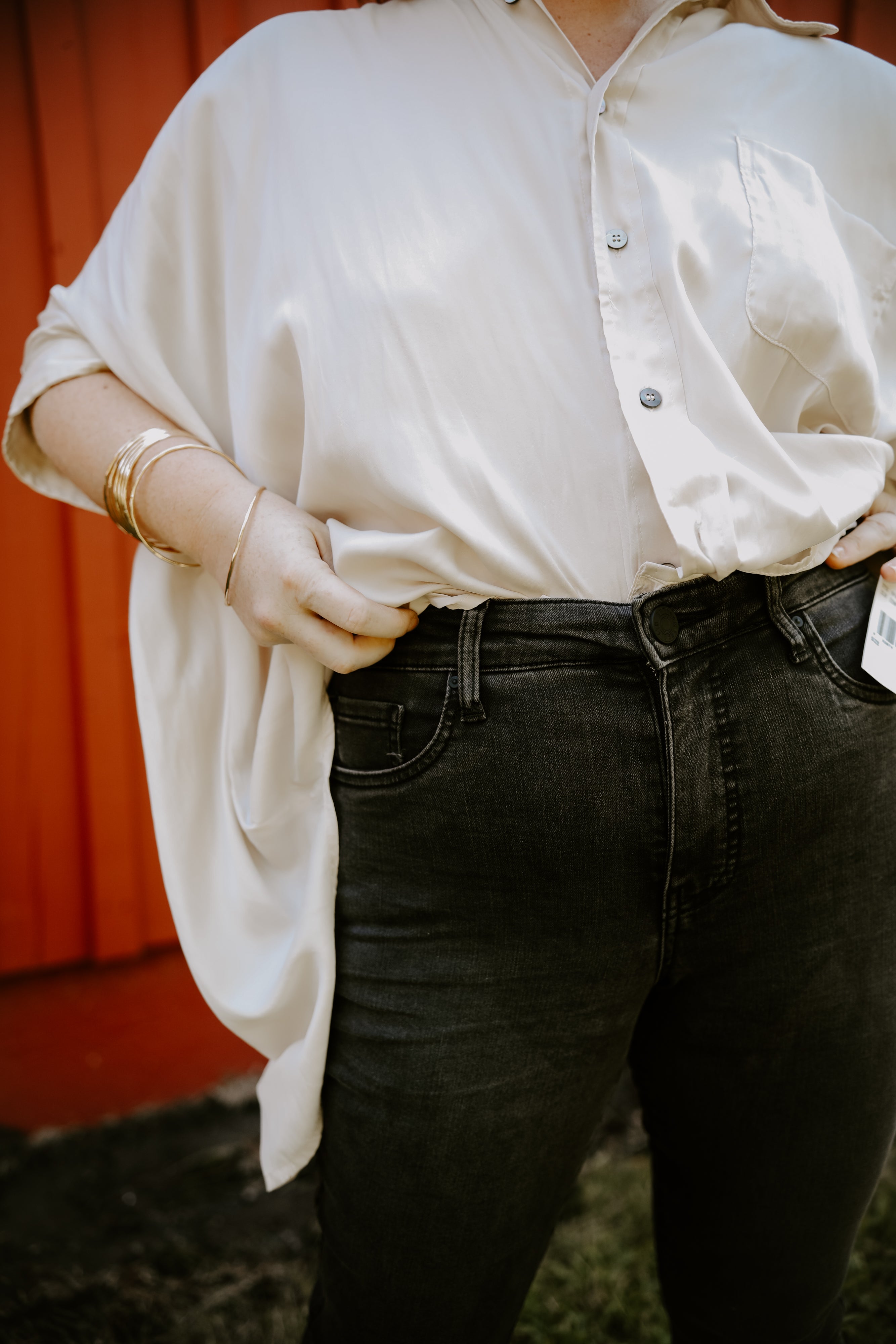 Donna High Rise Jeans (Complexion)