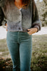 Teal Tidal Wave Cardigan