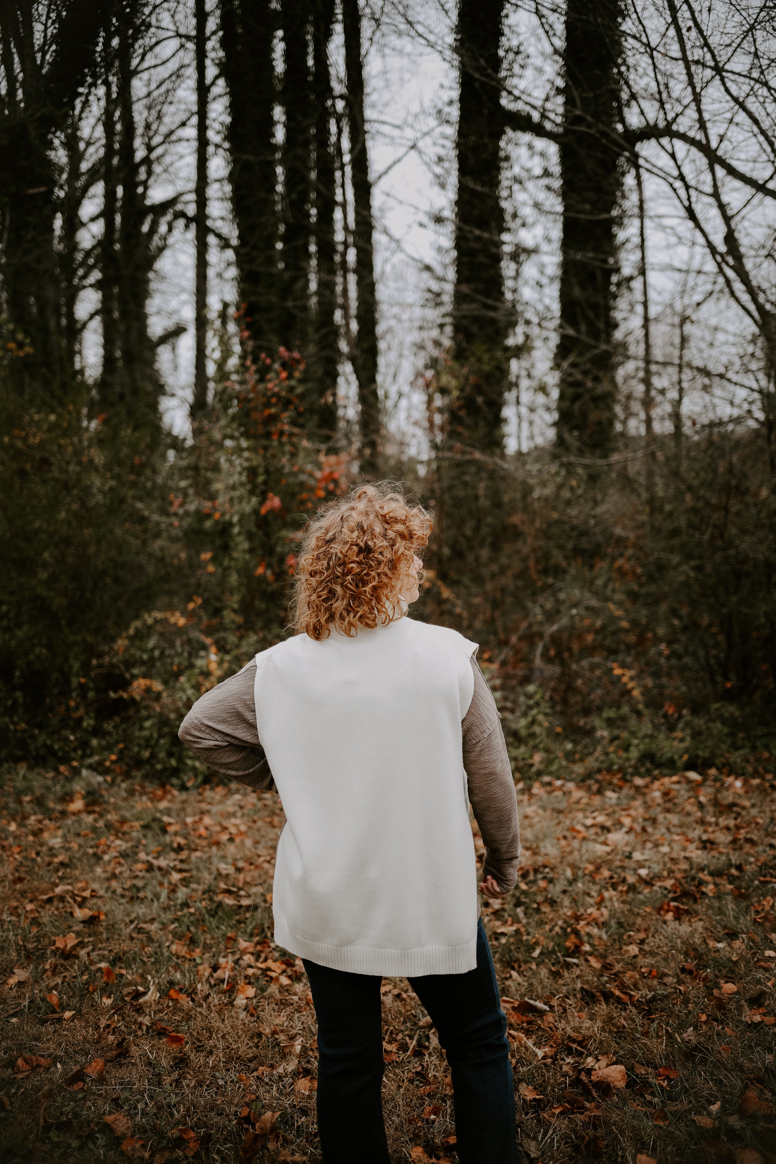 Cashmere Cascade Sweater Vest
