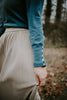 Buttoned-Up Elegance Sweater