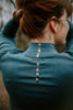 Buttoned-Up Elegance Sweater