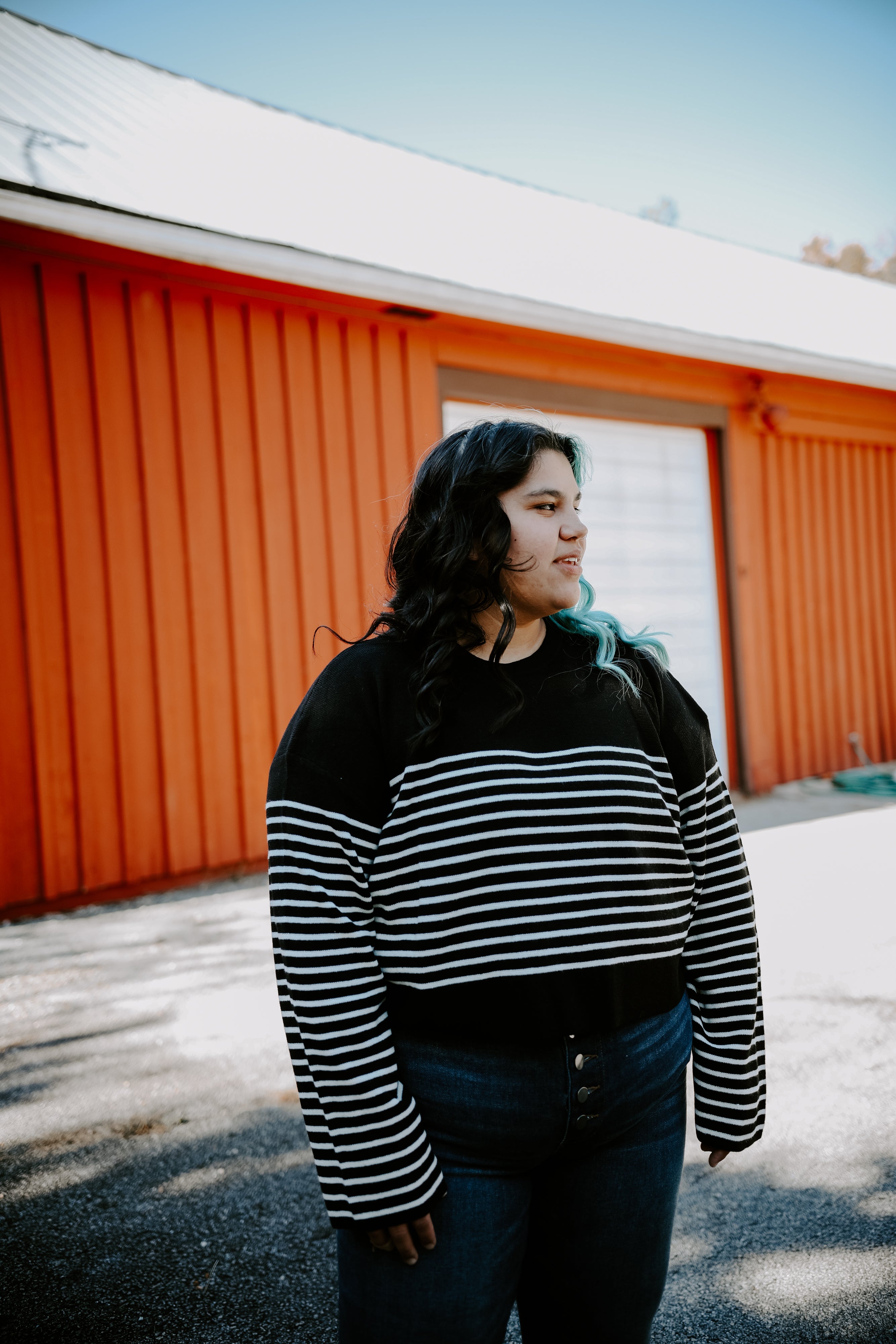 Striped Delight Sweater