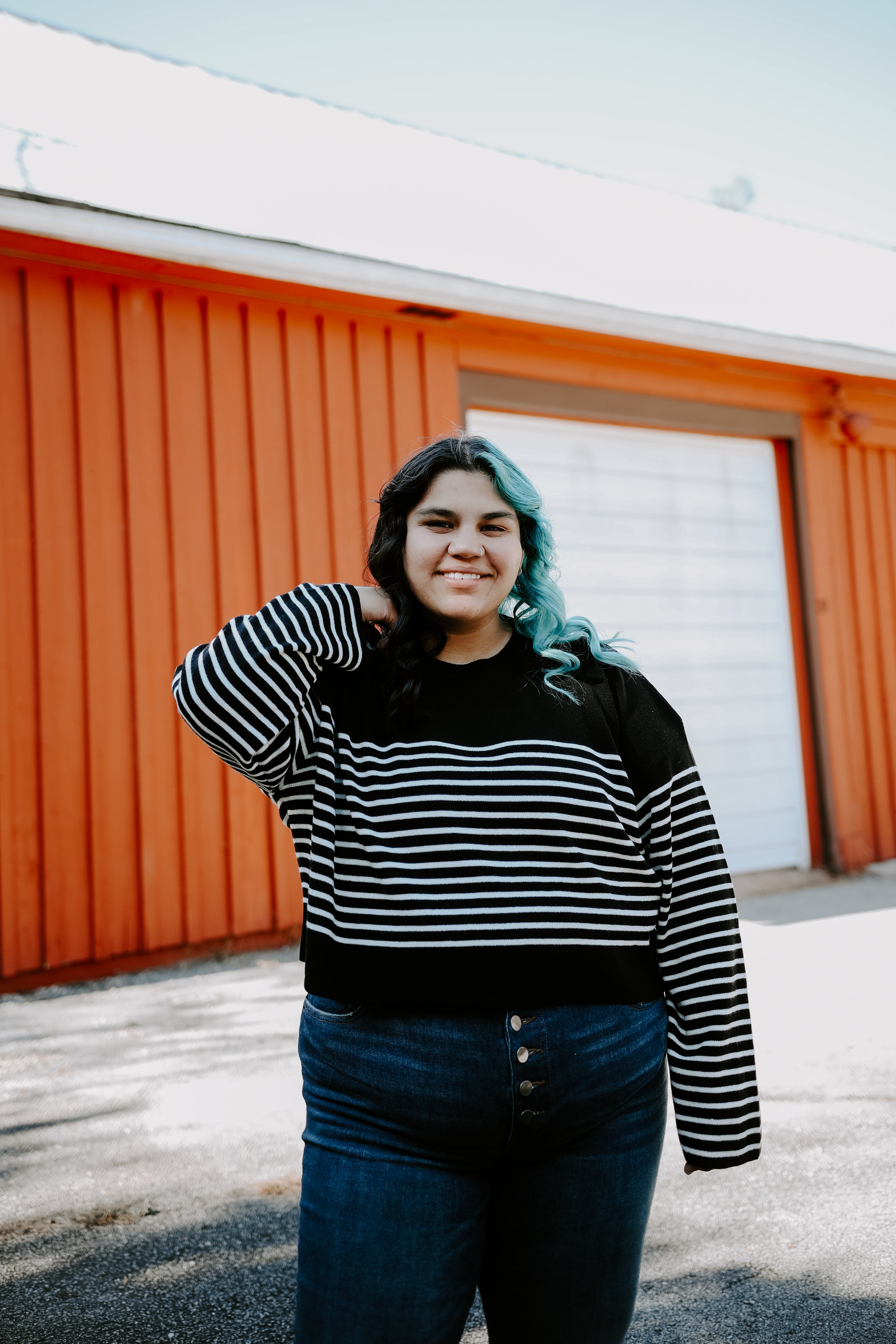 Striped Delight Sweater