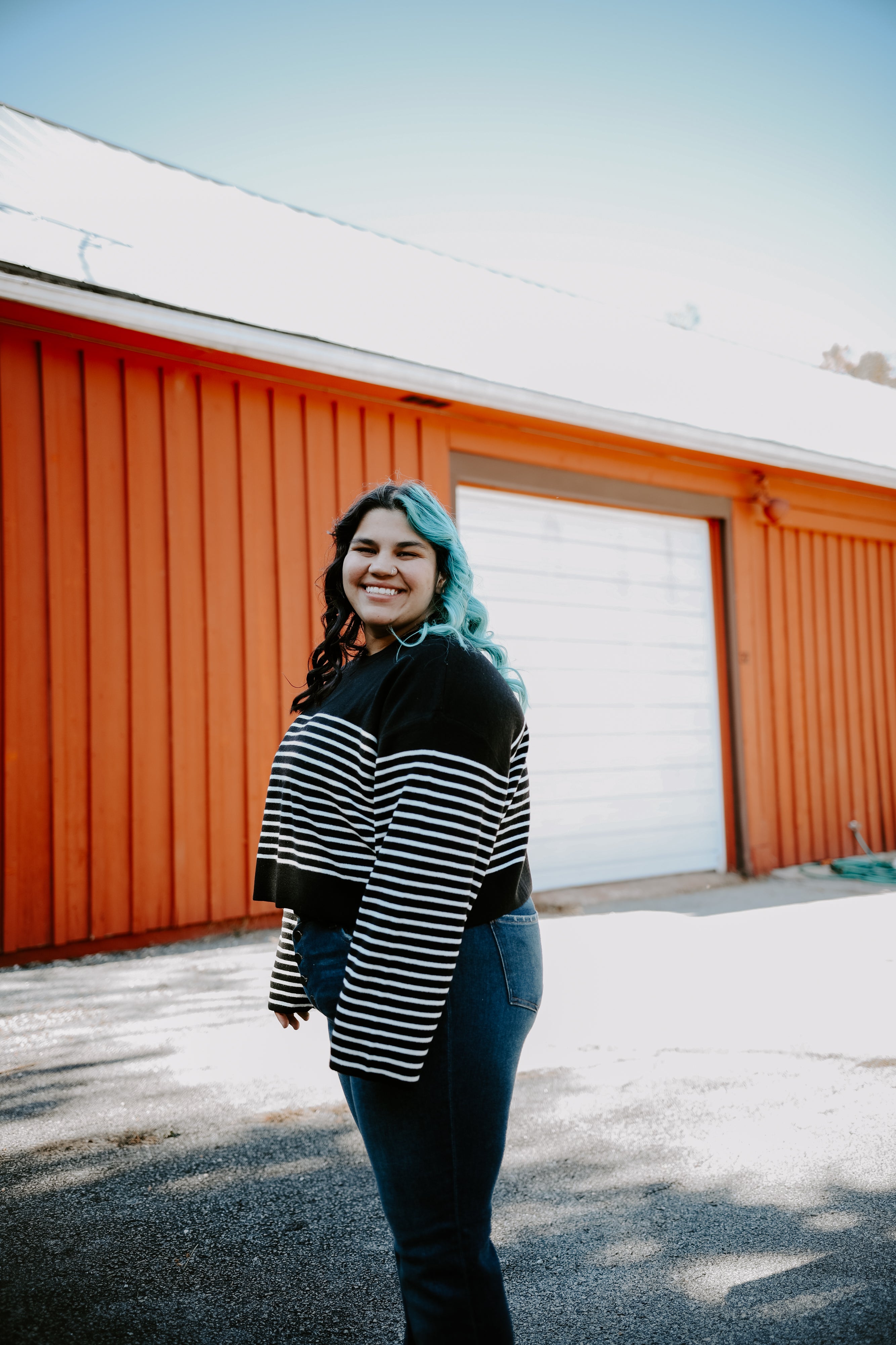 Striped Delight Sweater