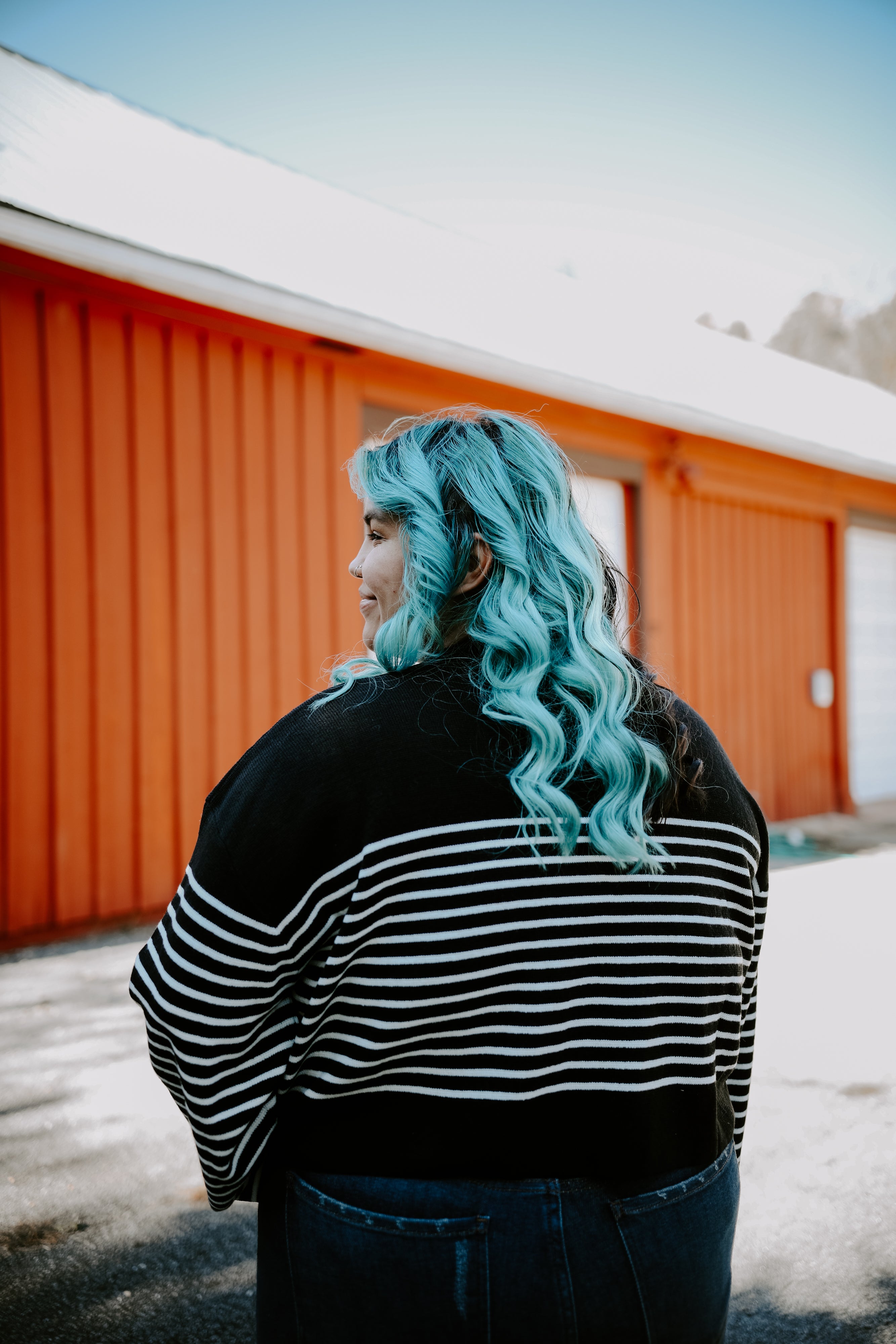Striped Delight Sweater