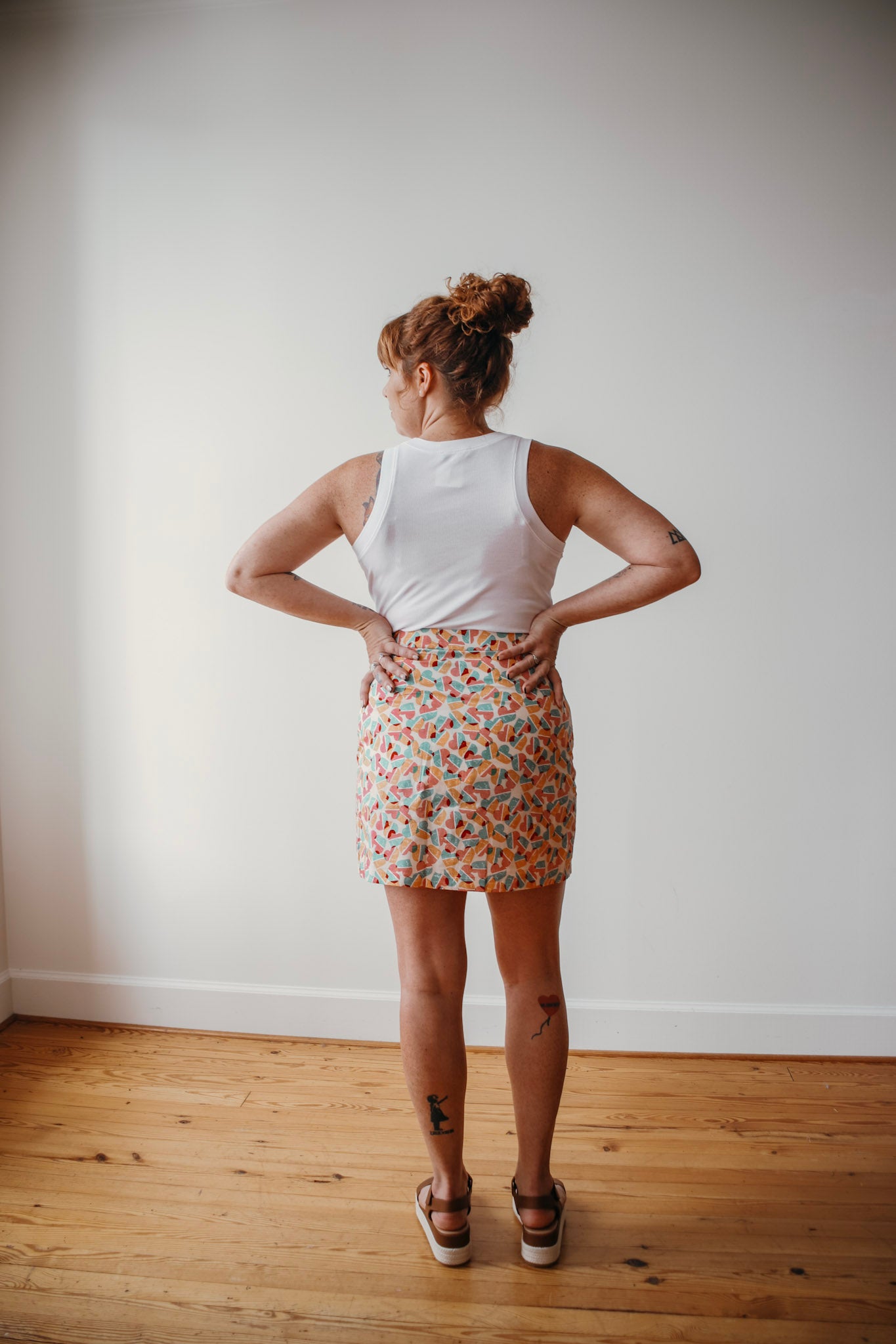 Pastel Heartbeat Skirt