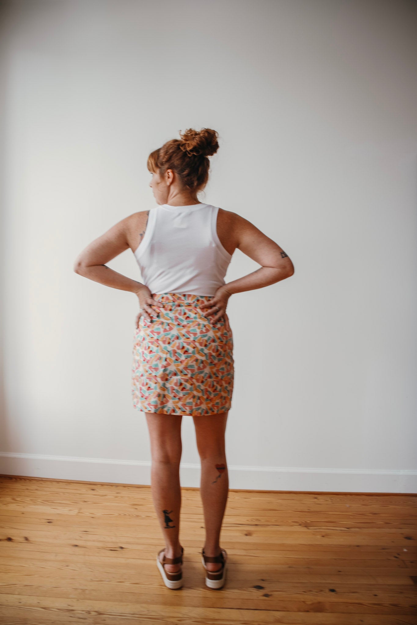 Pastel Heartbeat Skirt