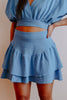 Cobalt Crazed Skirt