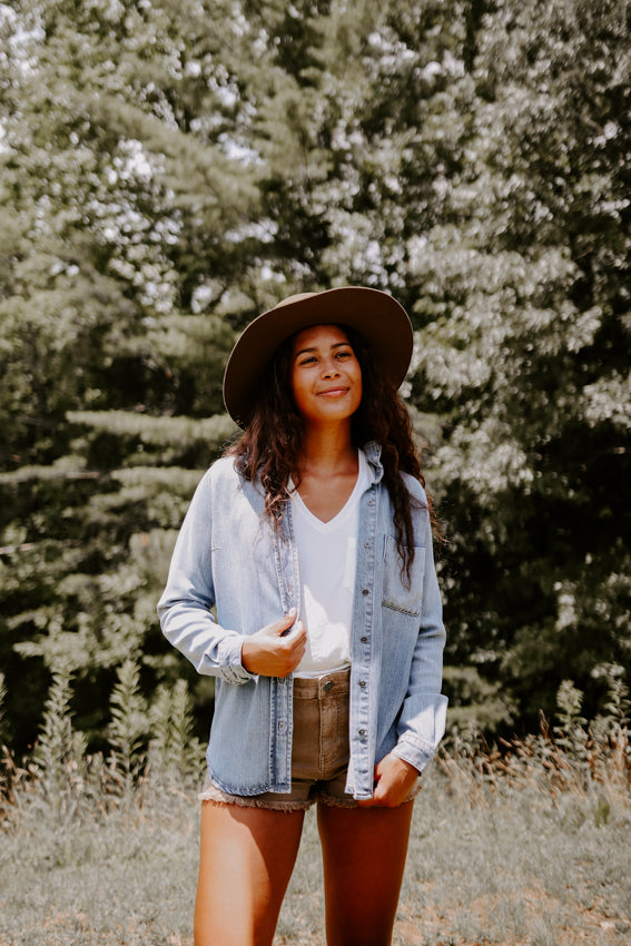 Rue Open Crown Hat