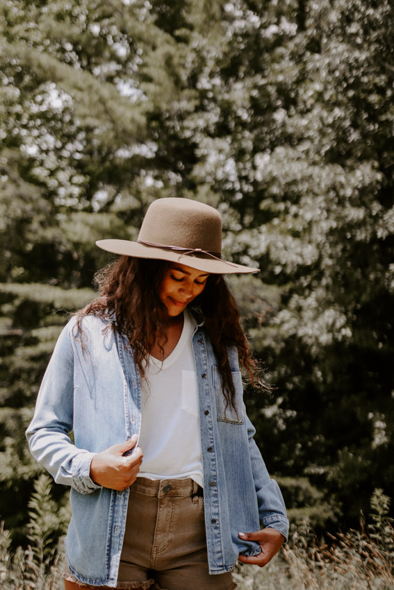 Rue Open Crown Hat