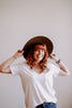 Rue Open Crown Hat