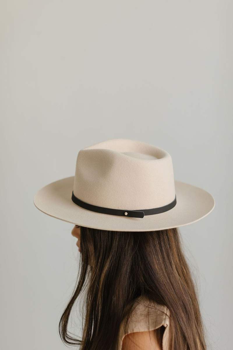 Thin Removable Leather Hat Pin Band