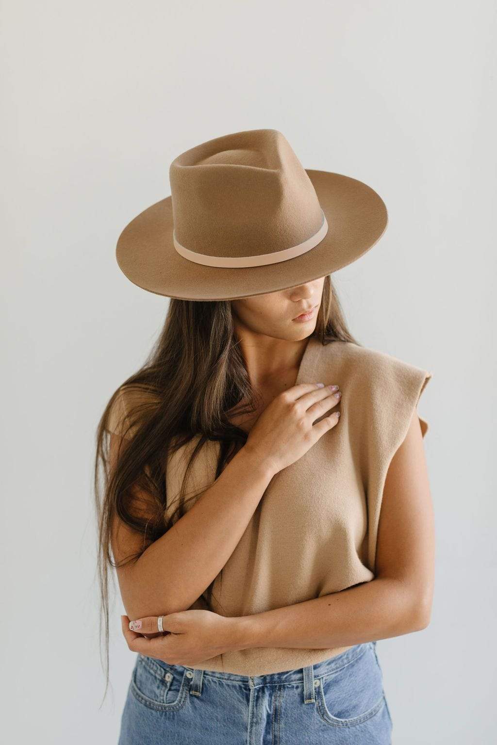 Thin Removable Leather Hat Pin Band
