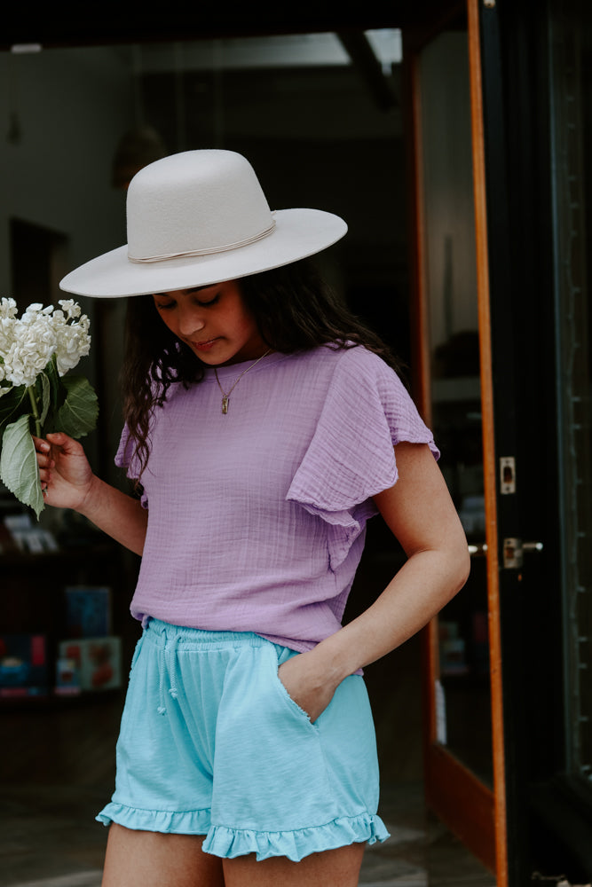 Rue Open Crown Hat