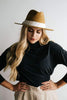 Striped Linen Fabric Hat Band