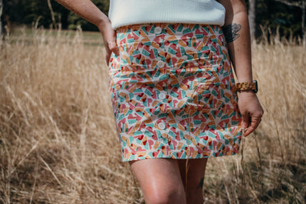 Pastel Heartbeat Skirt