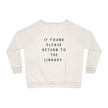 Return to Library Sweatshirt