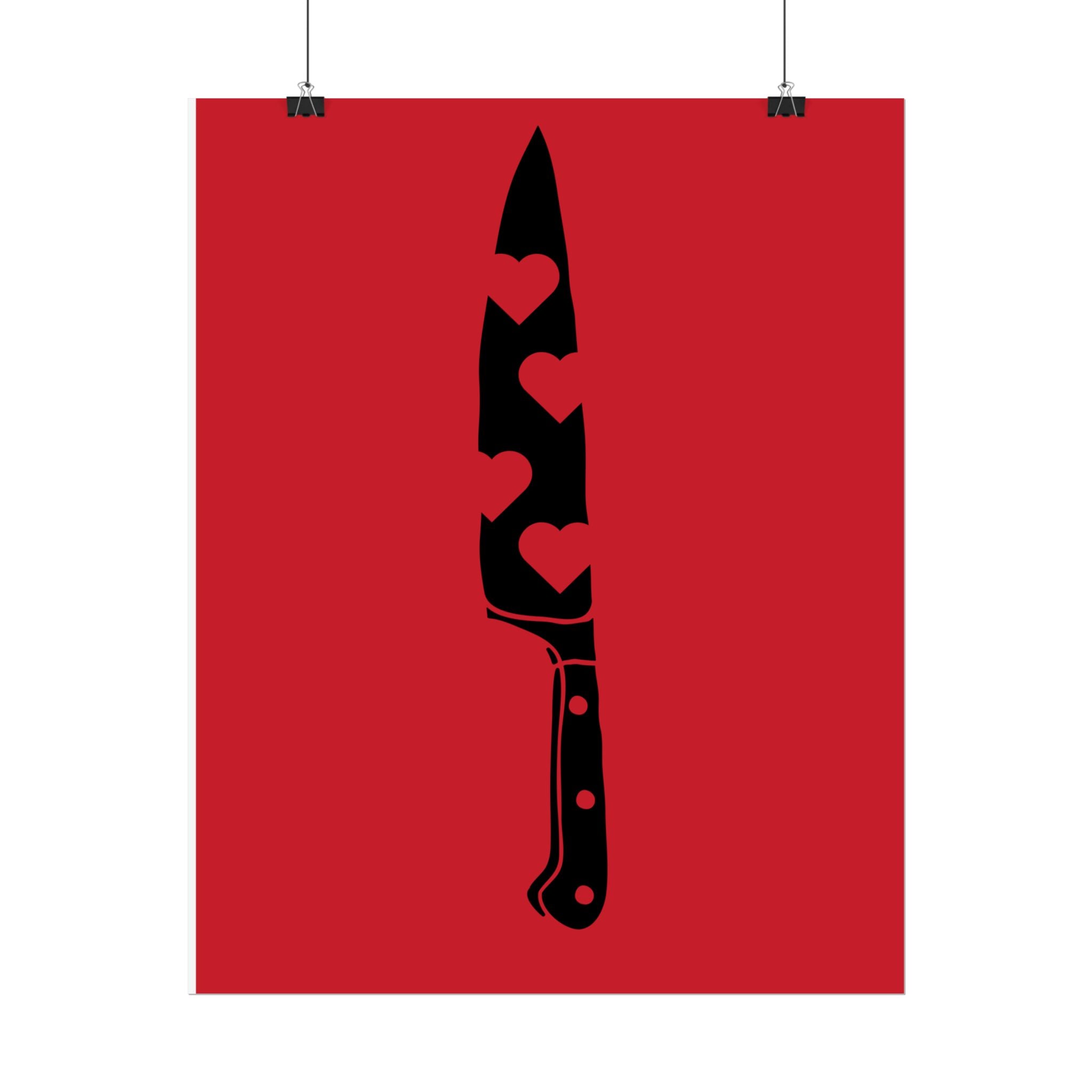 Love Stab Poster - Red