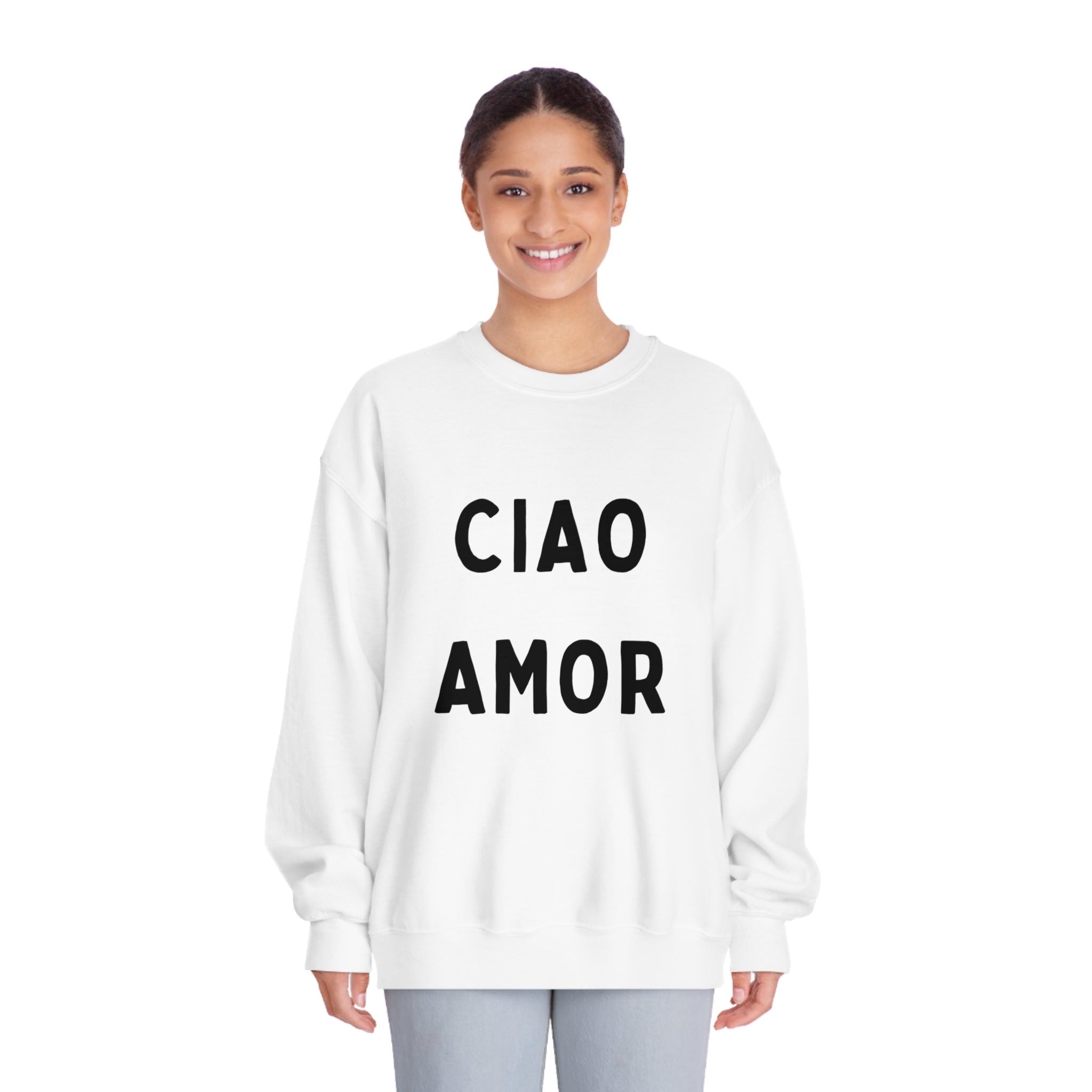 Ciao Amor- Unisex DryBlend® Crewneck Sweatshirt