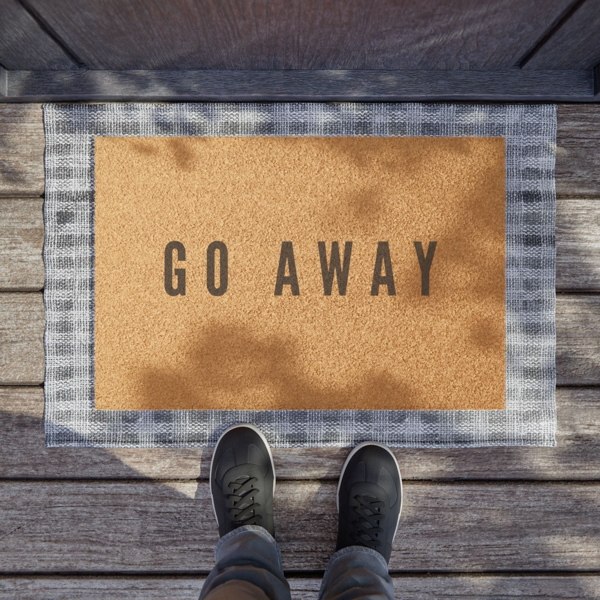 Go Away Doormat