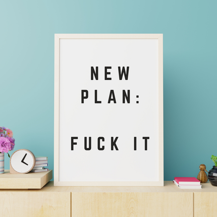 New Plan Poster