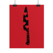 Love Stab Poster - Red