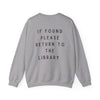 Return to Library Sweatshirt