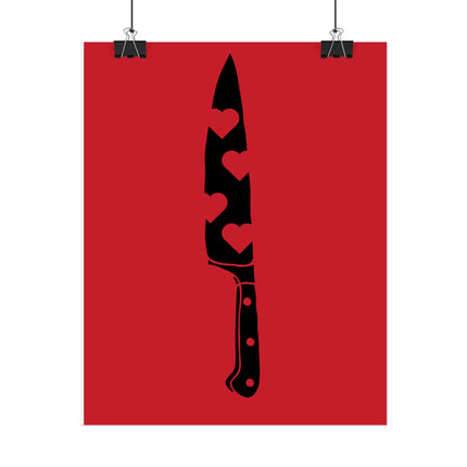 Love Stab Poster - Red