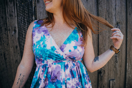 Lavender Skyline Dress