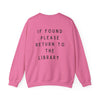 Return to Library Sweatshirt