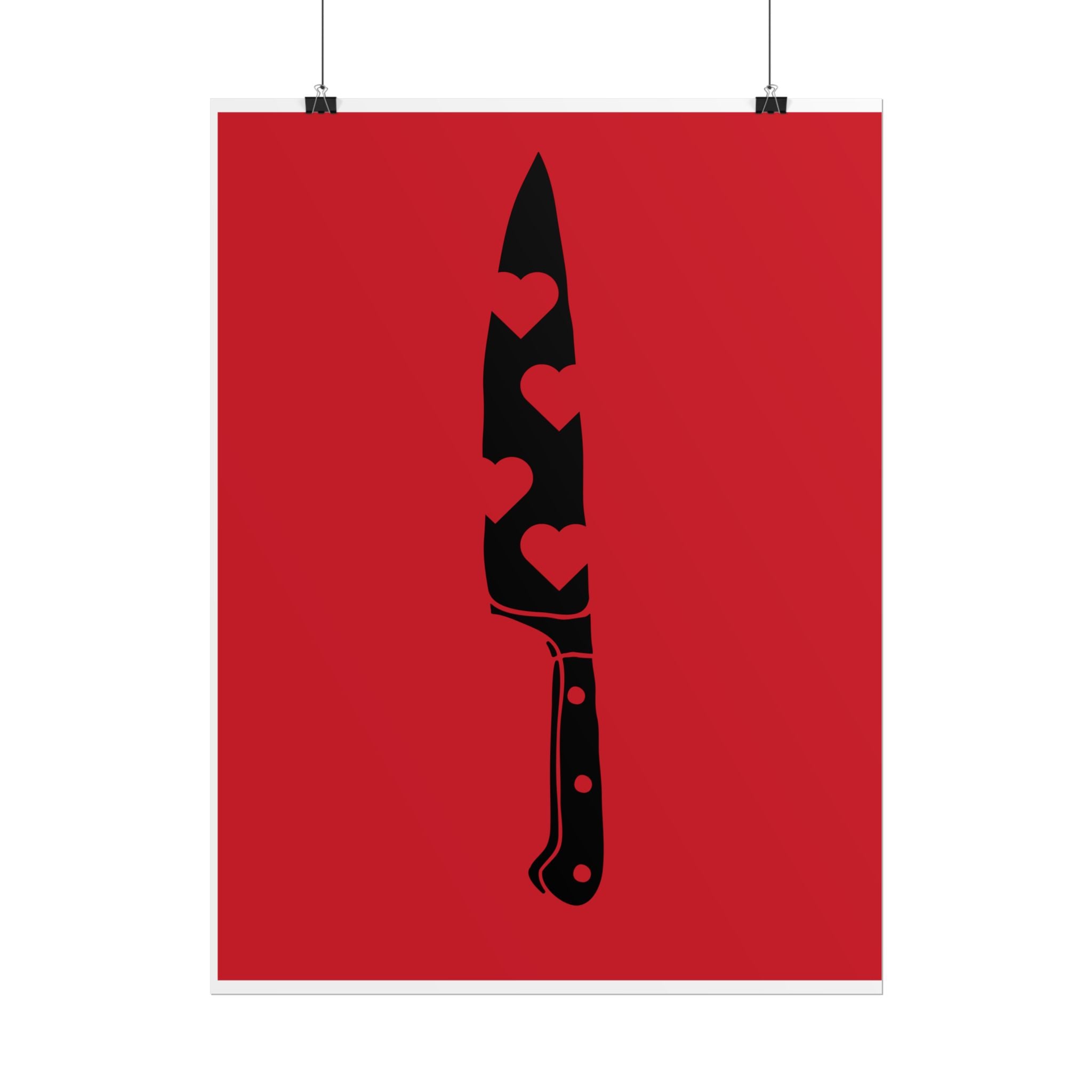 Love Stab Poster - Red