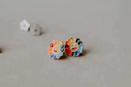 Sunflower Kellodescope Earrings