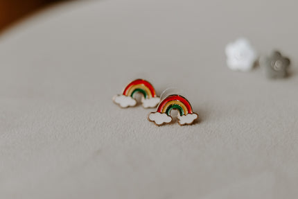 Rainbow Brillance Earrings