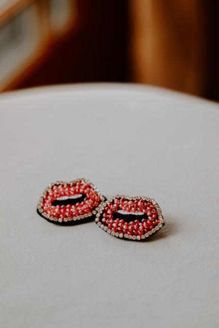 Pucker Up Earrings