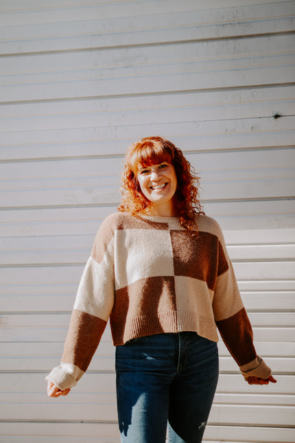 Toffee & Cream Sweater