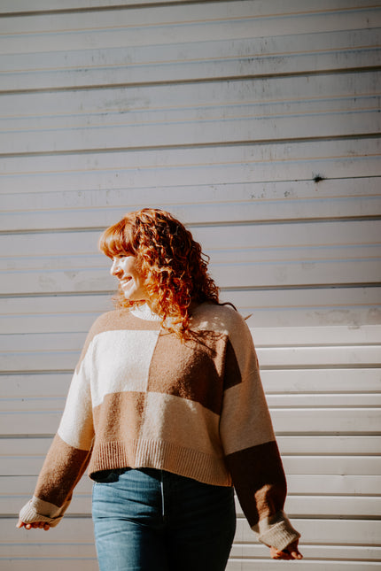 Toffee & Cream Sweater